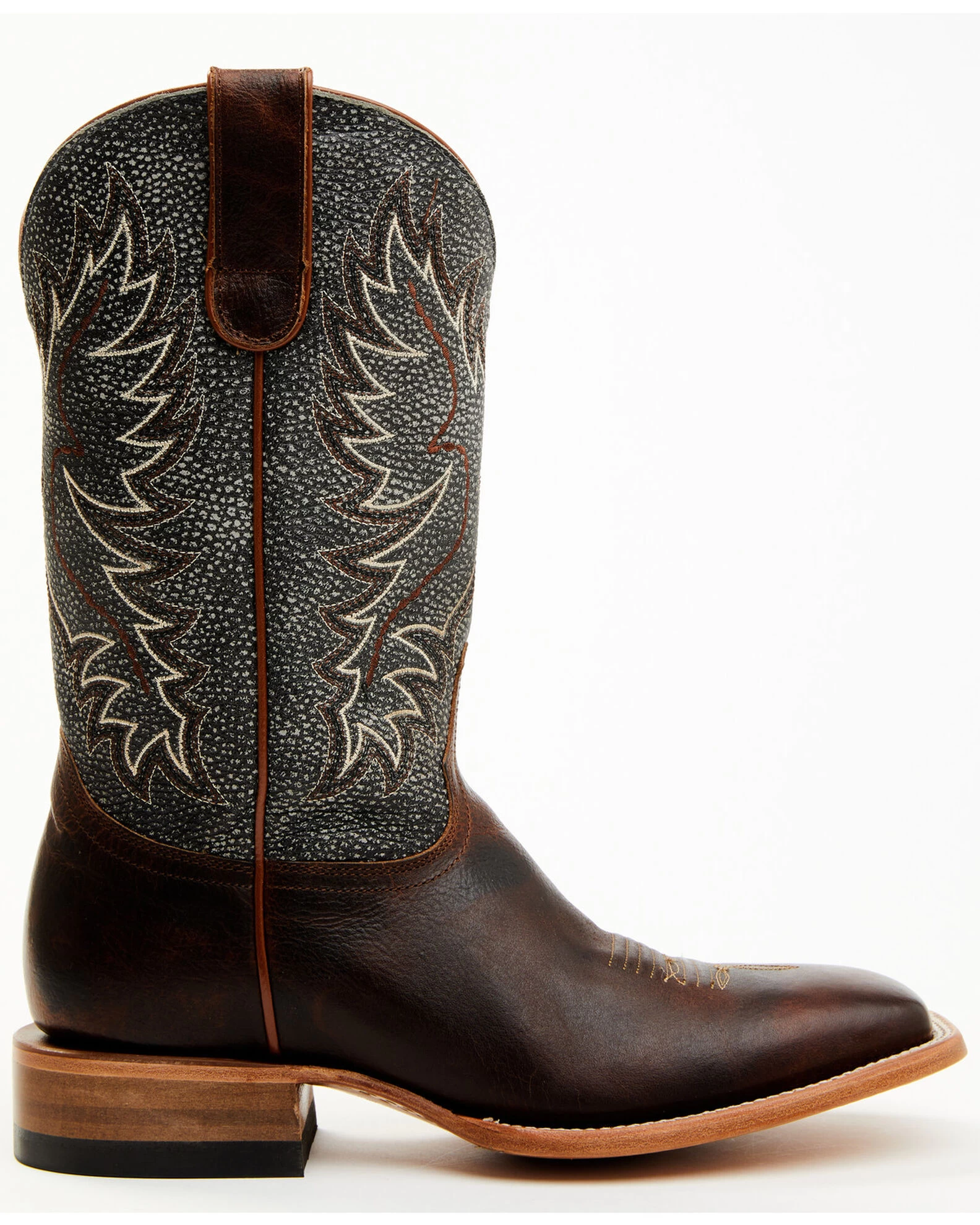 Cody James Men's Montana Western Boots - Broad Square Toe - Image 12