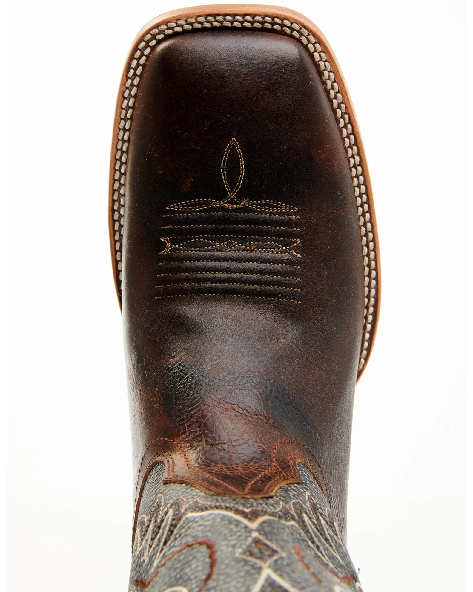 Cody James Men's Montana Western Boots - Broad Square Toe - Image 14