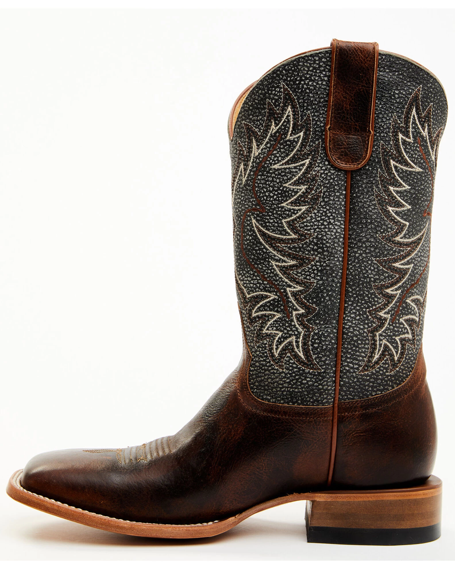 Cody James Men's Montana Western Boots - Broad Square Toe - Image 5