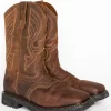 Cody James® Men's Broad Square Toe Western Work Boots
