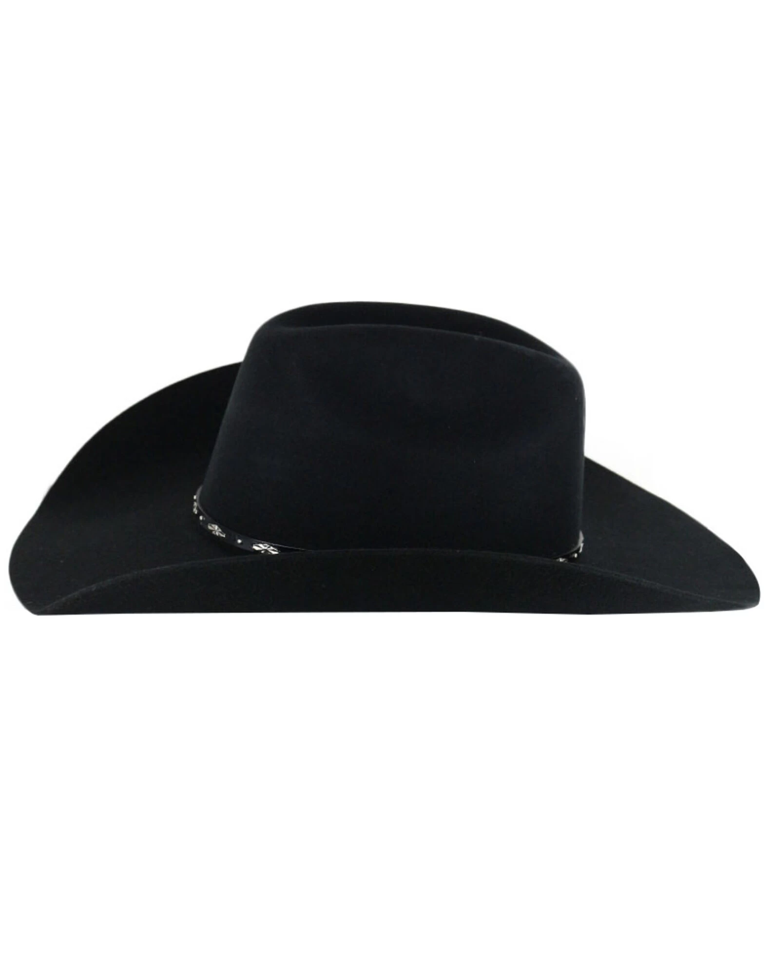 Cody James Men's Drifter 3X Rider Crown Wool Felt Cowboy Hat - Image 4