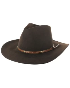 Cody James Men's Brown Sedona Felt Hat