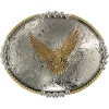 Cody James Men's Oval Eagle Belt Buckle