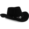 Cody James Men's Santa Ana Black Wool Felt Hat