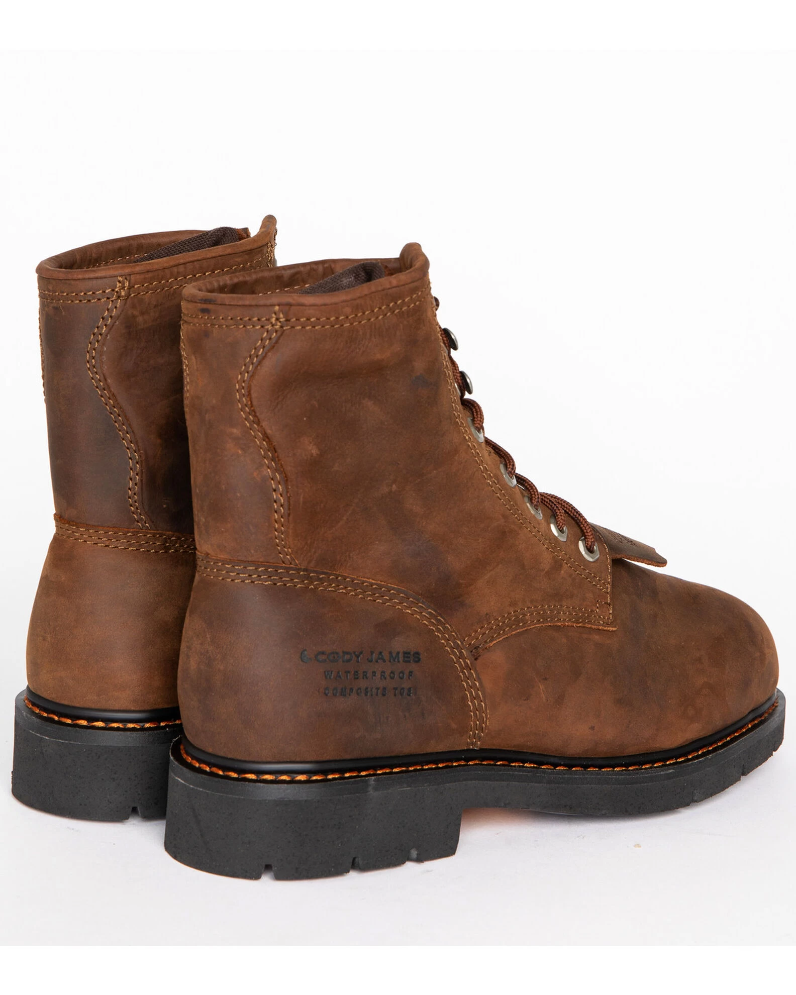 Cody James® Comp Toe Waterproof Kiltie Work Boots - Image 7