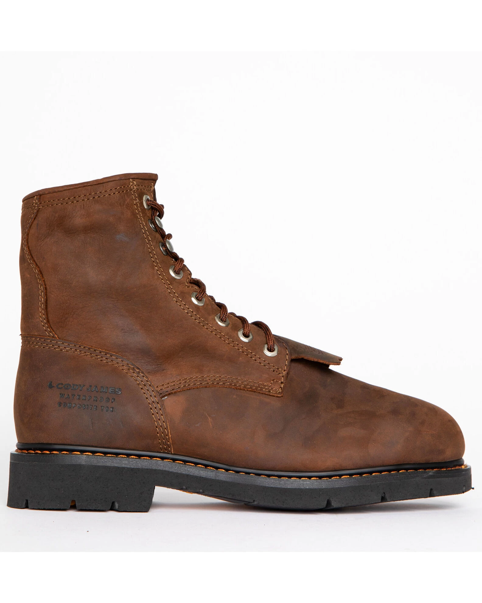 Cody James® Comp Toe Waterproof Kiltie Work Boots - Image 2