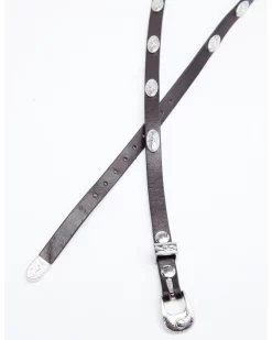 Cody James Men's Oval Silver Concho Hat Band