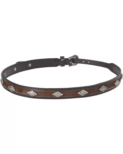 Cody James Diamond Studded Horsehair Hat Band