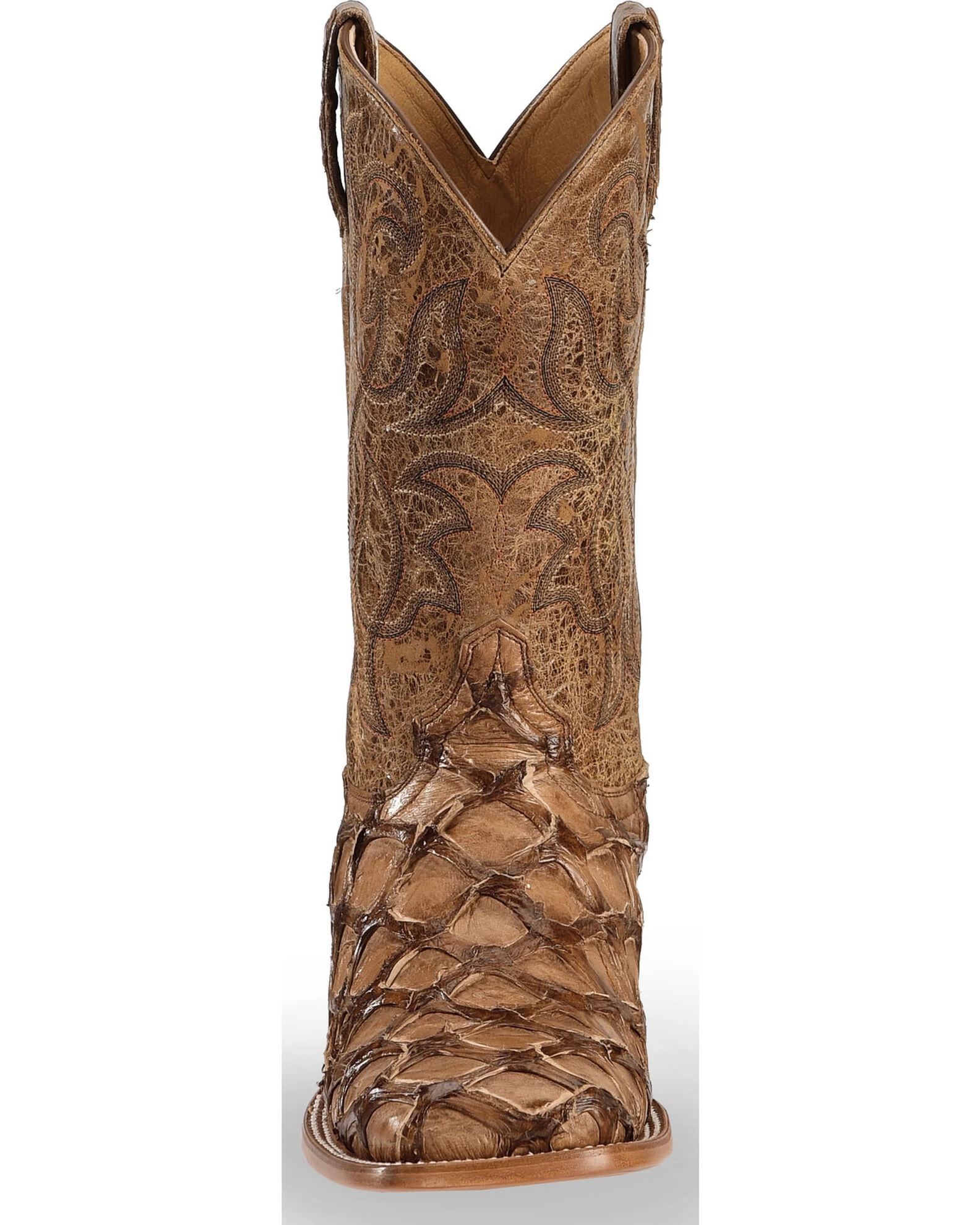 Cody James Men's Pirarucu Exotic Boots - Broad Square Toe - Image 7