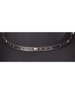 Cody James Men's Black Felt Pinch Front Western Hat