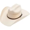 Cody James Men's Vented Straw Cowboy Hat