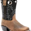 Cody James Boys' Brown Western Boots - Broad Square Toe