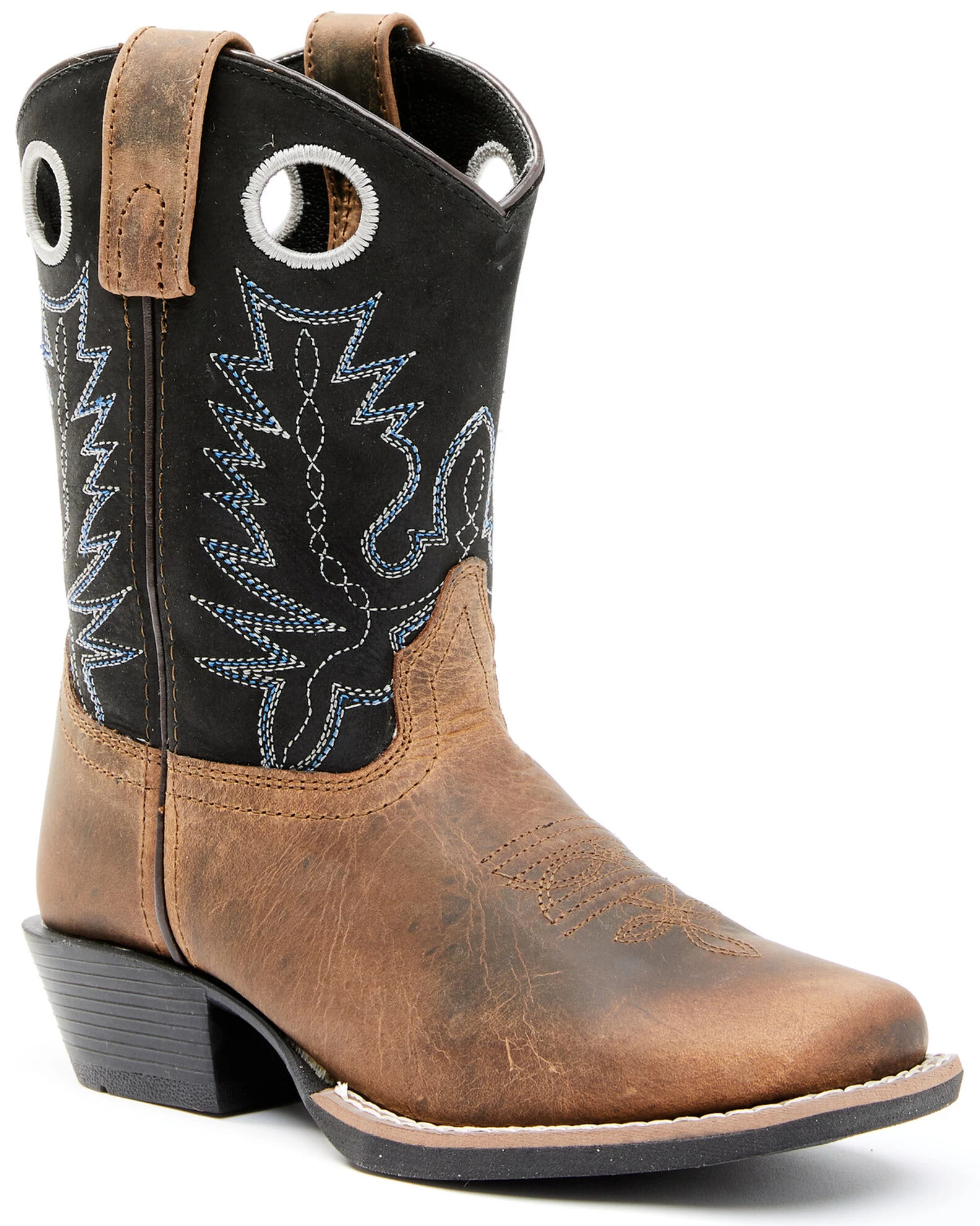 Cody James Boys' Brown Western Boots - Broad Square Toe