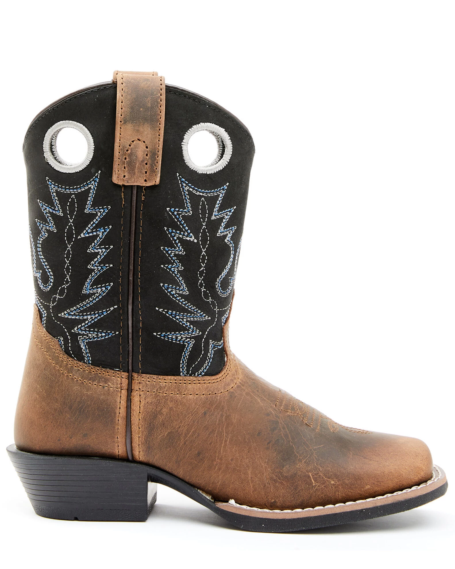 Cody James Boys' Brown Western Boots - Broad Square Toe - Image 2