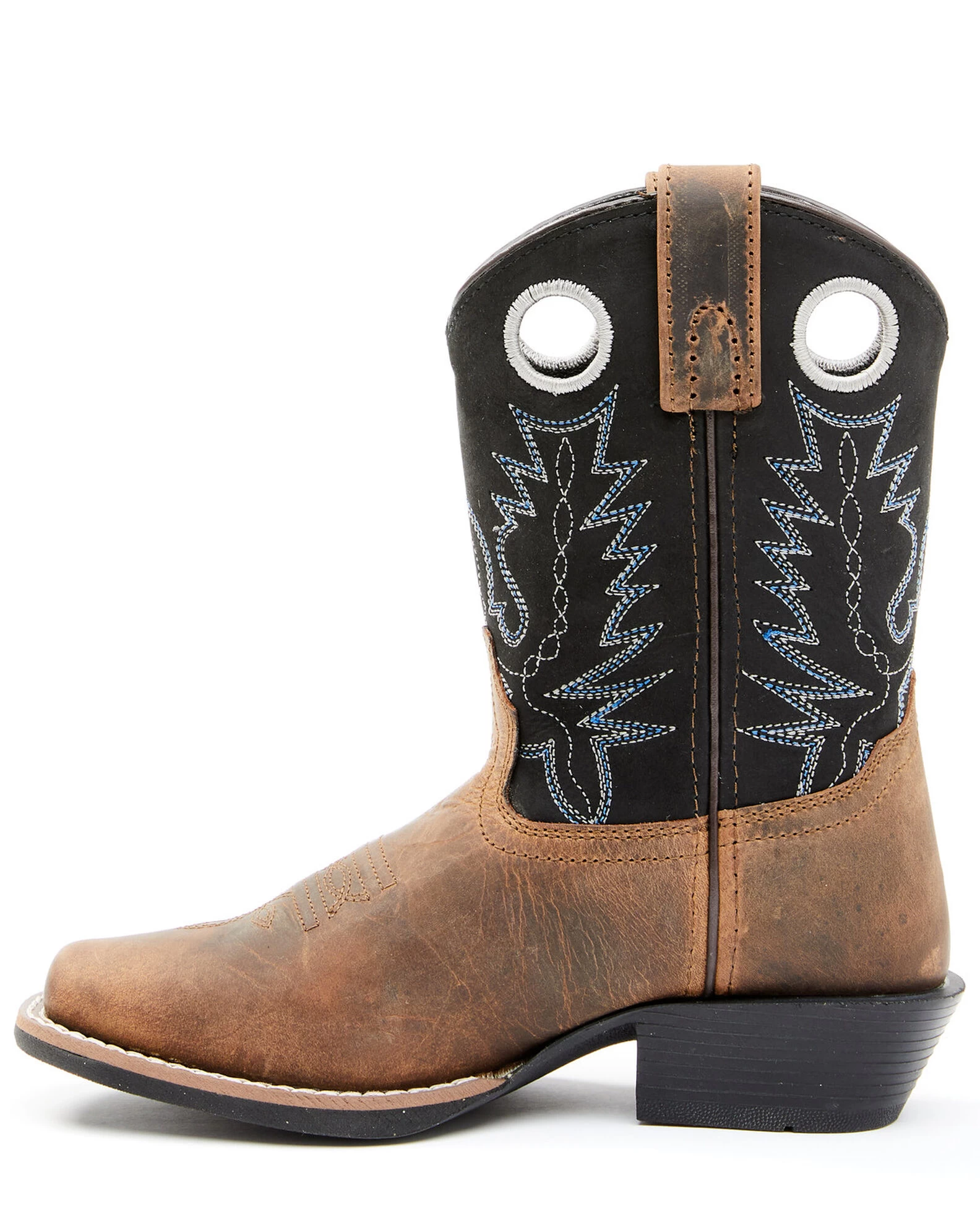 Cody James Boys' Brown Western Boots - Broad Square Toe - Image 3