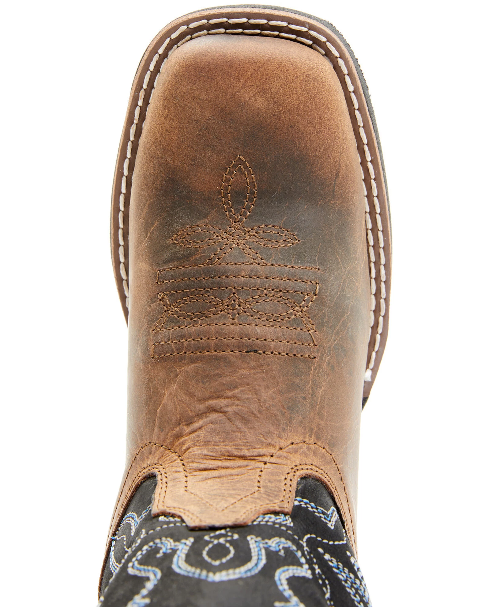 Cody James Boys' Brown Western Boots - Broad Square Toe - Image 6