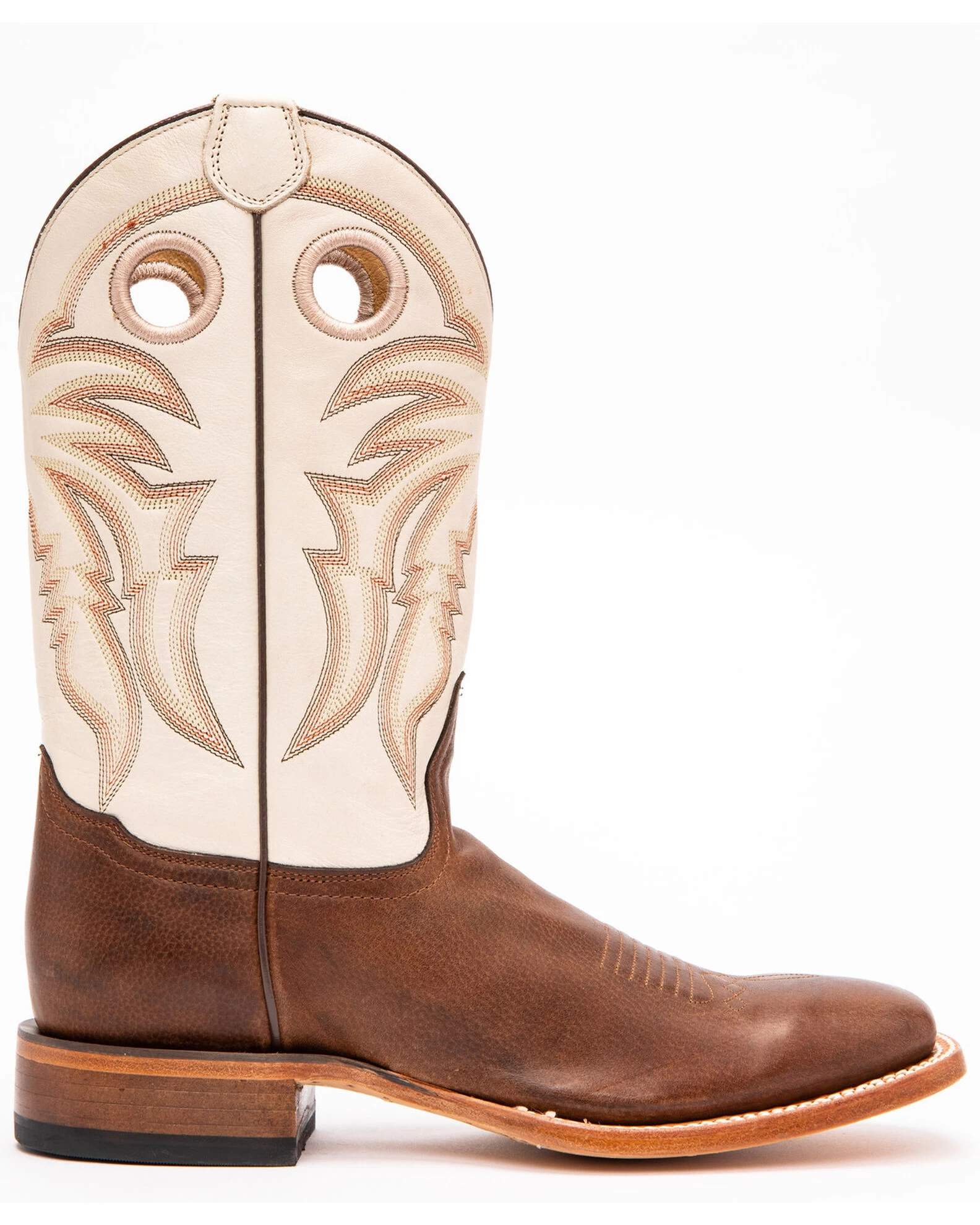 Cody James Men's Leather Western Boots - Broad Square Toe - Image 2