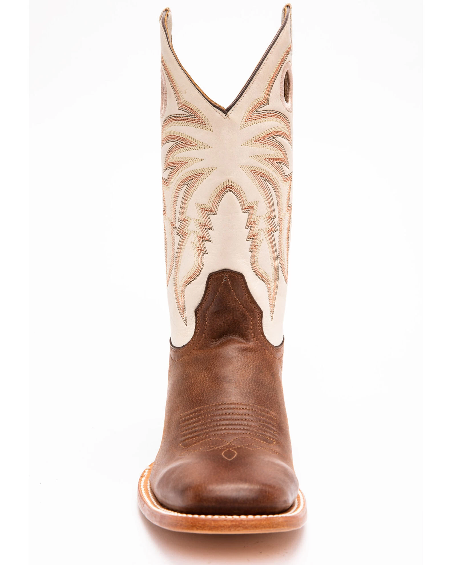 Cody James Men's Leather Western Boots - Broad Square Toe - Image 4