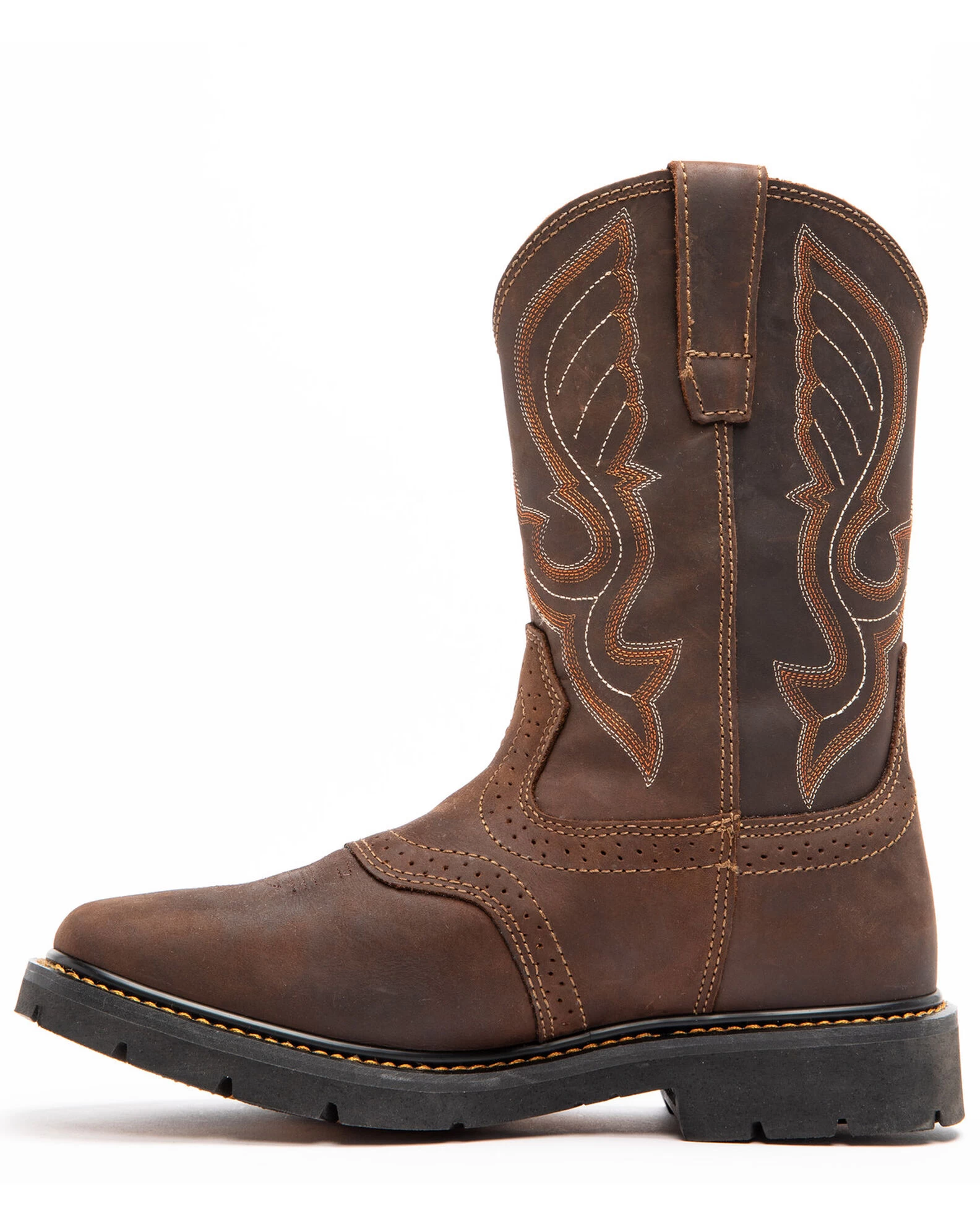 Cody James Men's Saddle Waterproof Western Work Boots - Soft Toe - Image 3