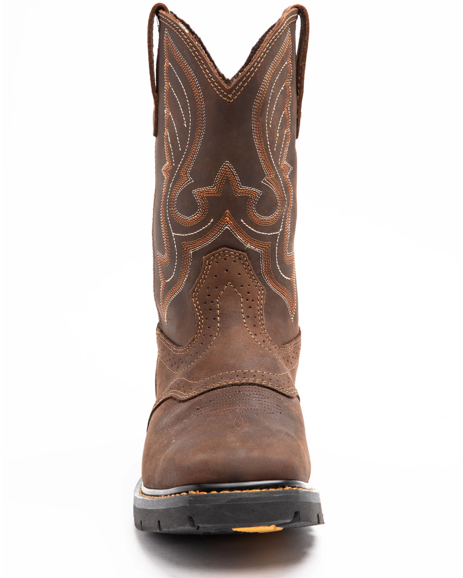 Cody James Men's Saddle Waterproof Western Work Boots - Soft Toe - Image 4