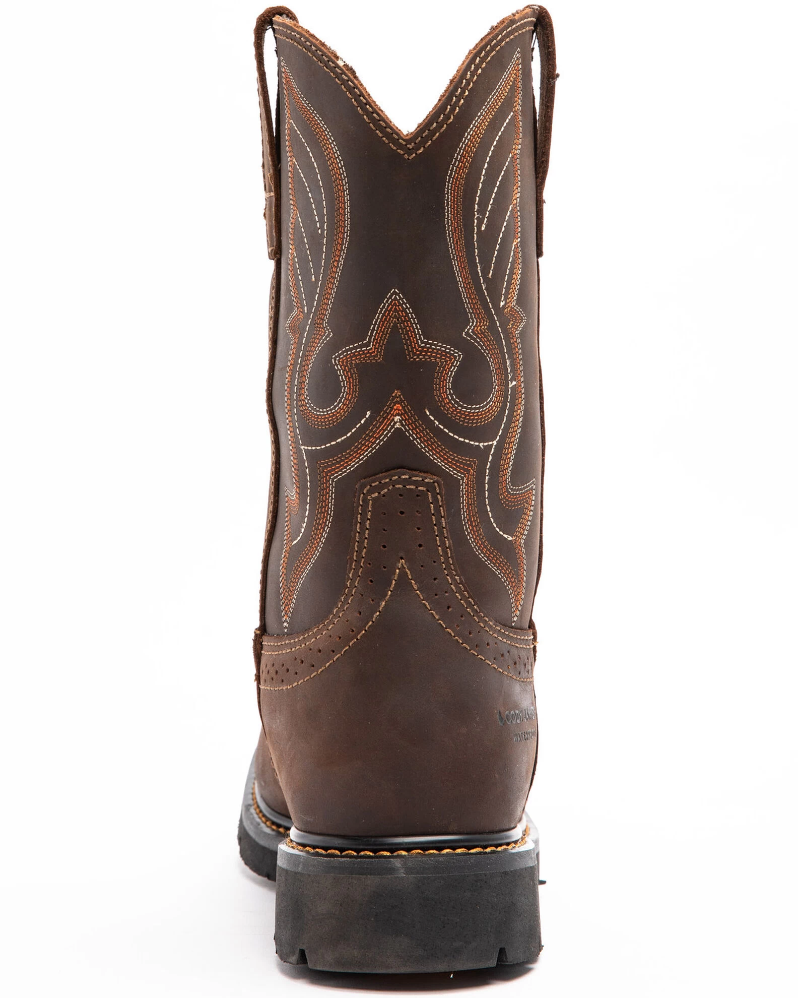 Cody James Men's Saddle Waterproof Western Work Boots - Soft Toe - Image 5