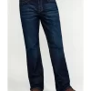 Cody James Men's FR Millikin Dark Slim Bootcut Work Jeans