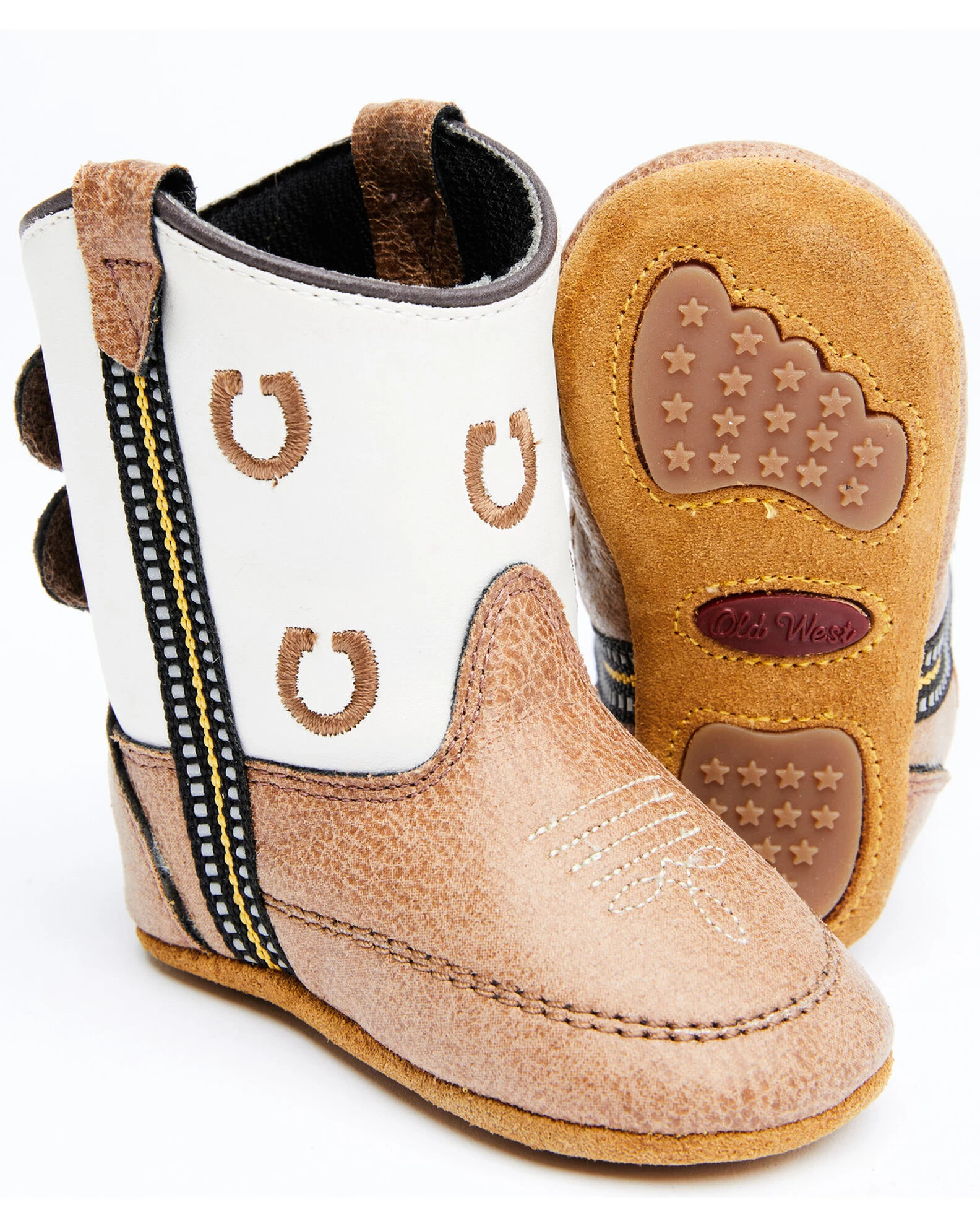 Cody James Infant Boys' Little Horseshoe Western Boots - Image 2