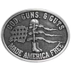 Cody James Men's God, Guns, & Guts Made America Free Buckle