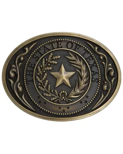 Cody James Men's The State Of Texas Seal Buckle