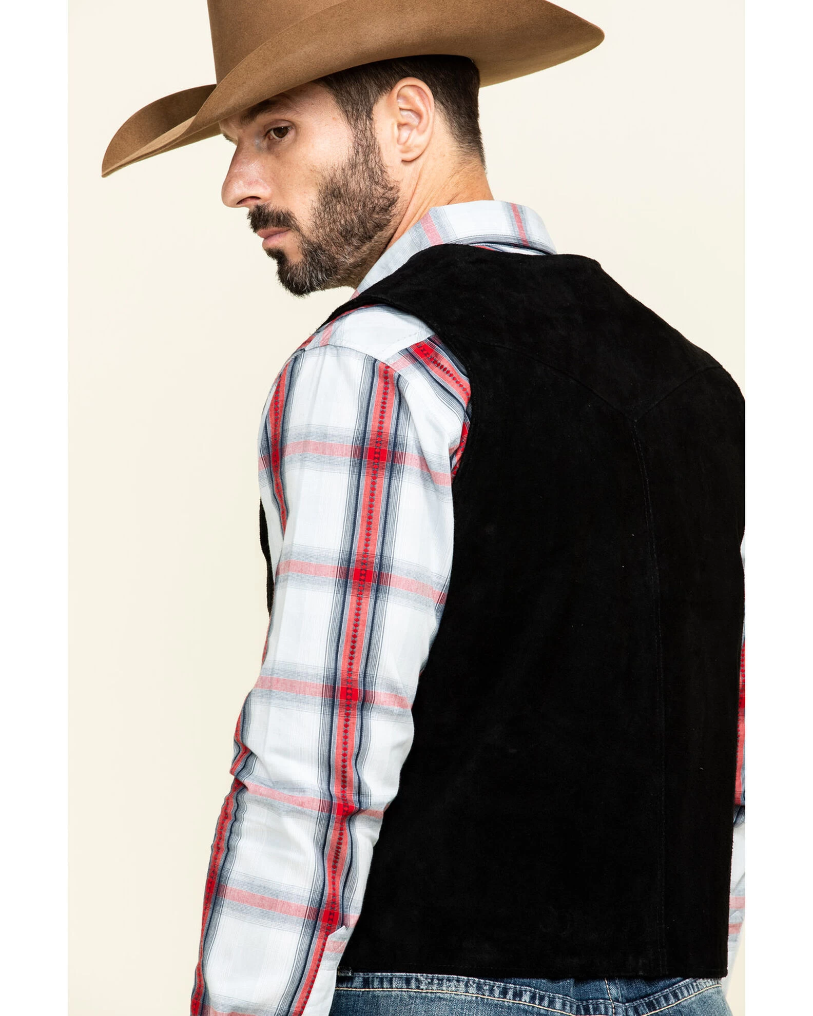 Cody James Men's Angus Suede Vest - Image 5