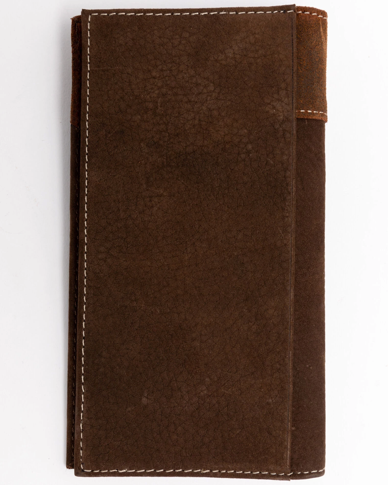 Cody James Men's Boot Stitch Long Horn Leather Checkbook Wallet - Image 3