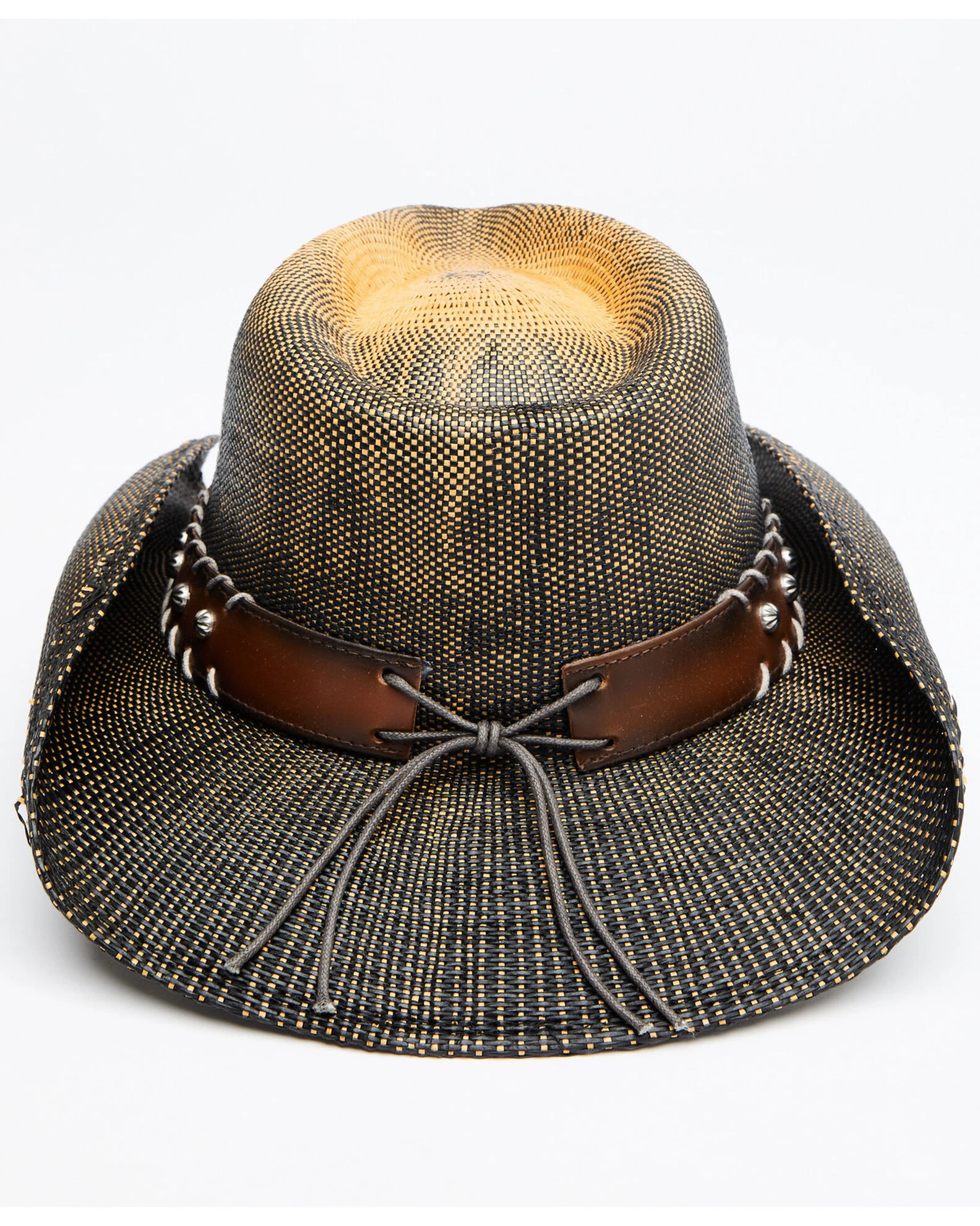 Cody James Men's Brown O John Bangor Straw Western Hat - Image 2
