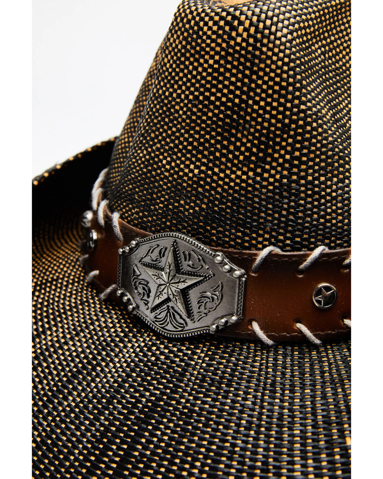 Cody James Men's Brown O John Bangor Straw Western Hat - Image 3