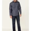 Cody James Men's FR Denim Long Sleeve Work Shirt