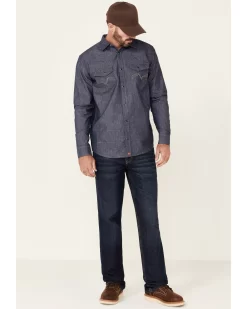 Cody James Men's FR Denim Long Sleeve Work Shirt
