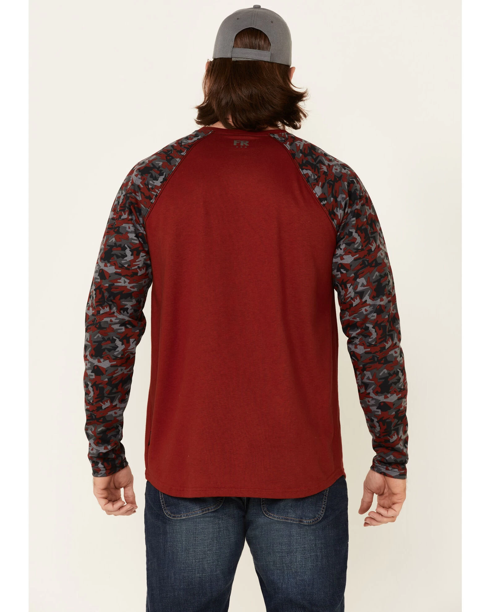 Cody James Men's FR Chili Long Sleeve Work Raglan T-Shirt - Image 4