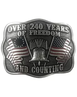 Cody James Men's 240 Years Of Freedom Buckle