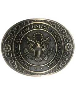 Cody James Men's The Great Seal Of The USA Buckle