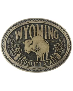 Cody James Men's Wyoming Heritage Buckle