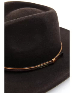 Cody James Men's Brown Wool Felt Western Hat
