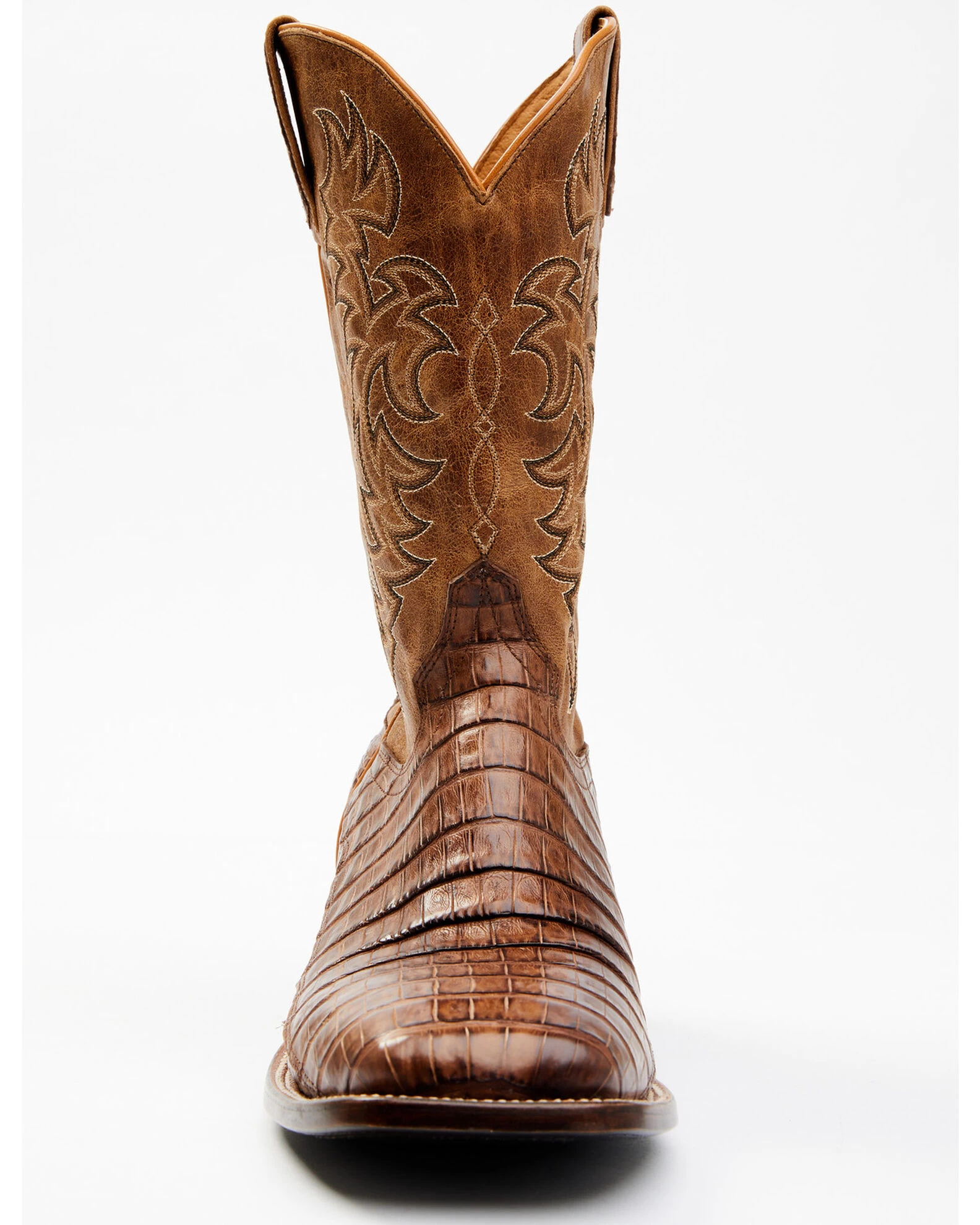 Cody James Men's Nuez Exotic Caiman Skin Western Boots - Broad Square Toe - Image 2