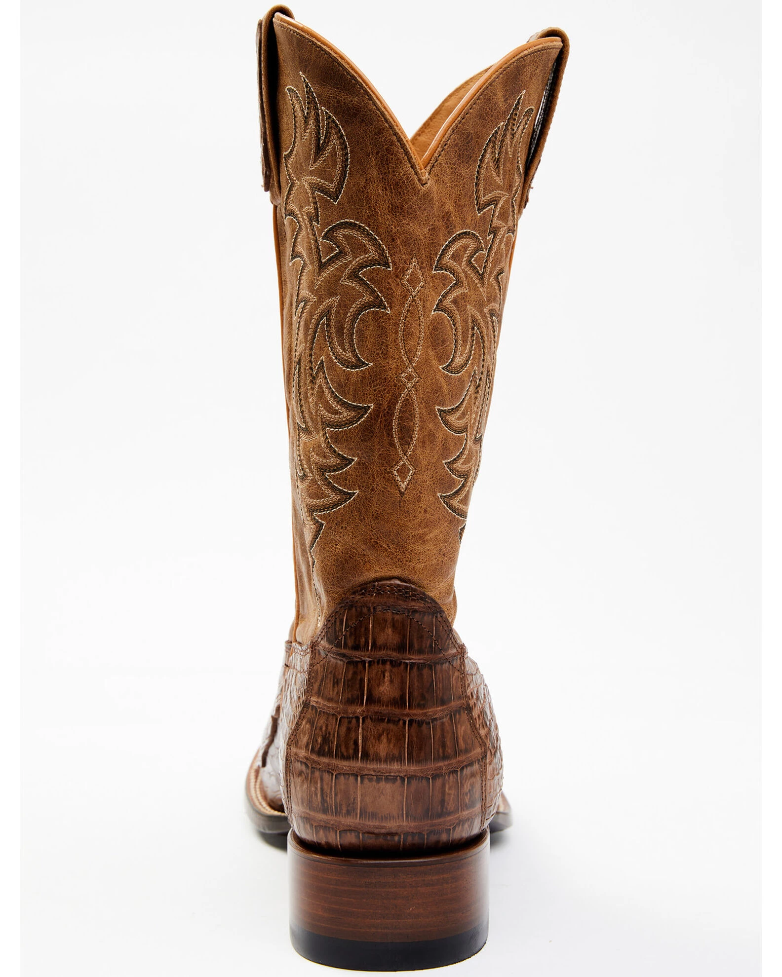 Cody James Men's Nuez Exotic Caiman Skin Western Boots - Broad Square Toe - Image 6