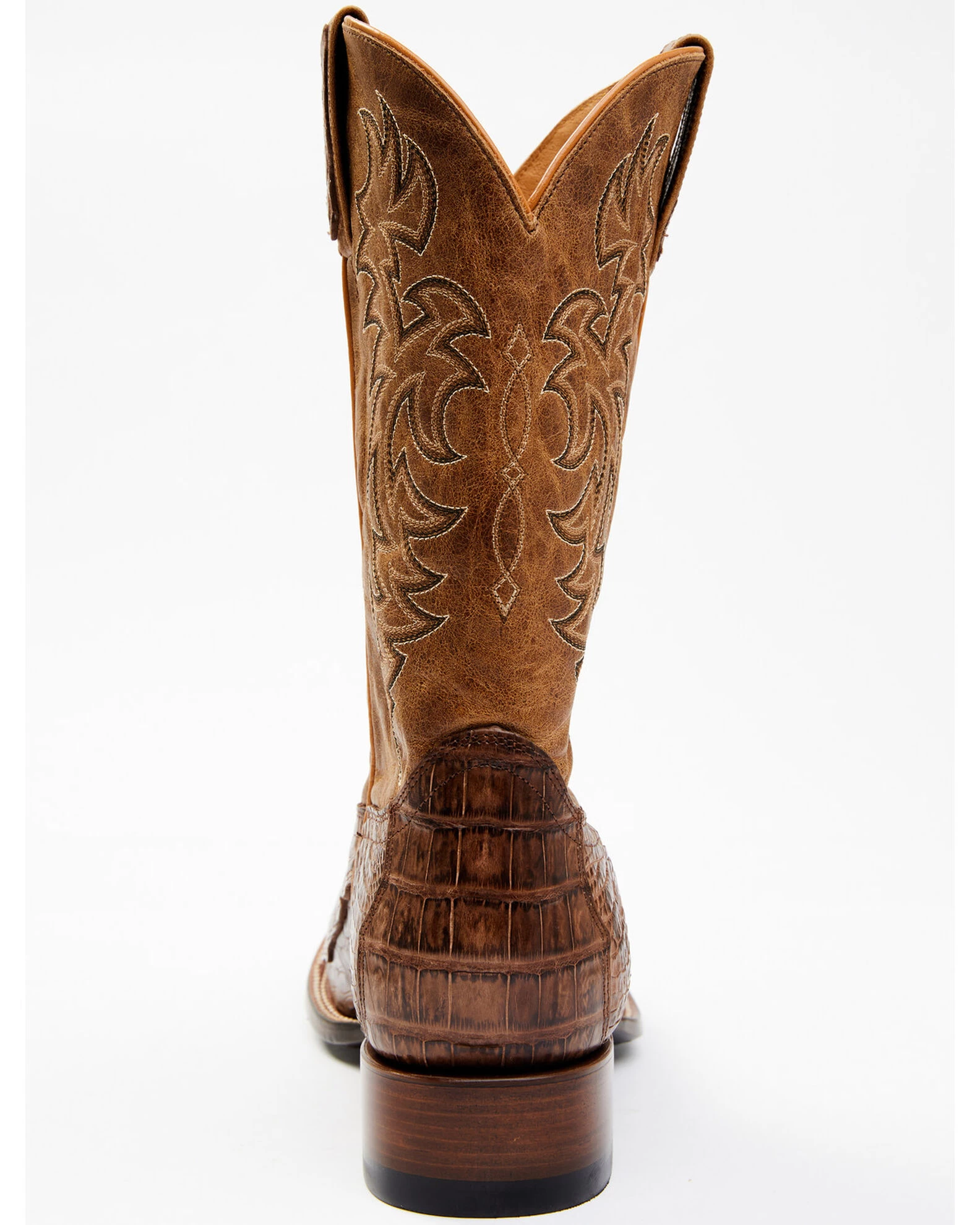 Cody James Men's Nuez Exotic Caiman Skin Western Boots - Broad Square Toe - Image 5