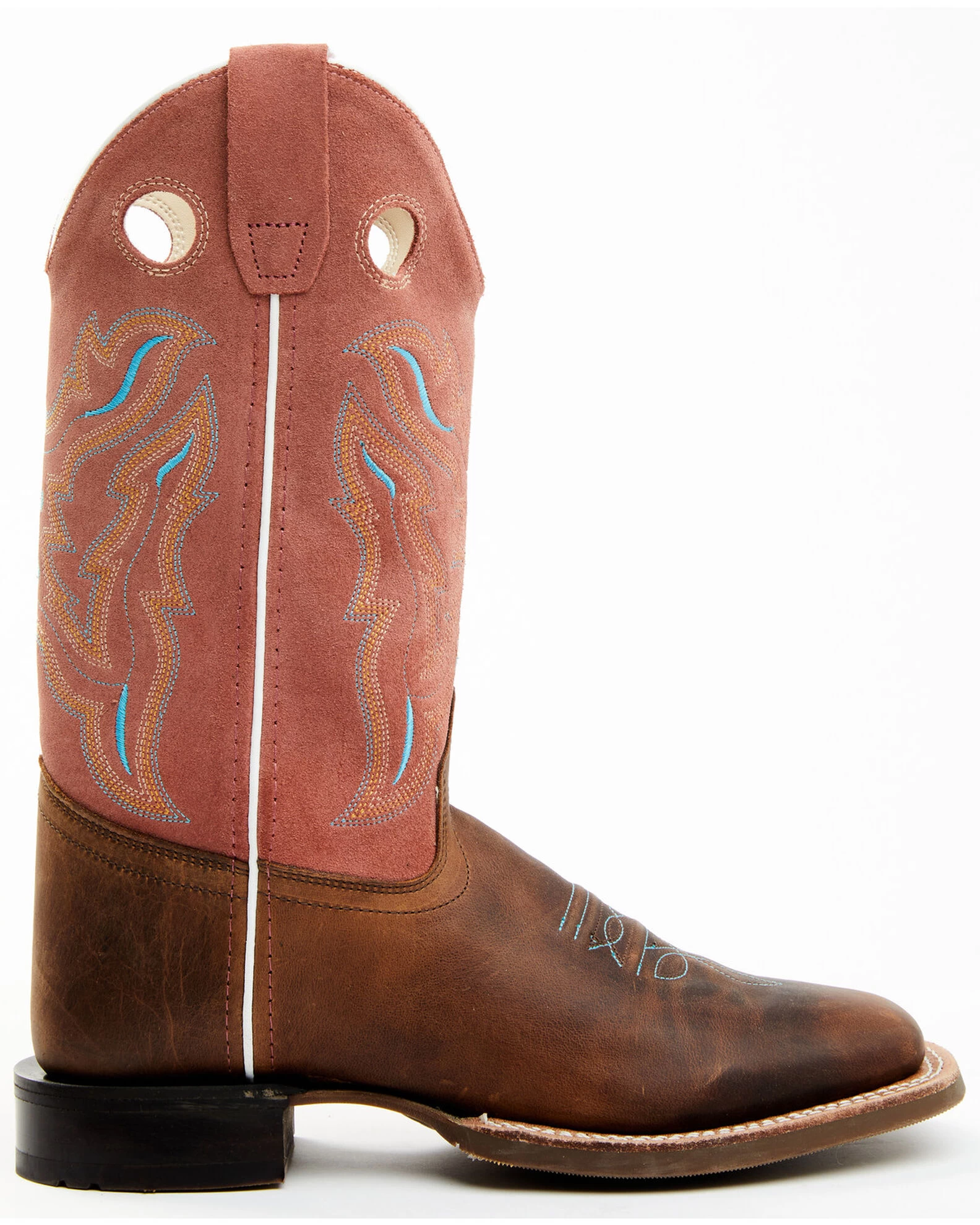 Cody James Boys' Inlay Western Boots - Broad Square Toe - Image 2