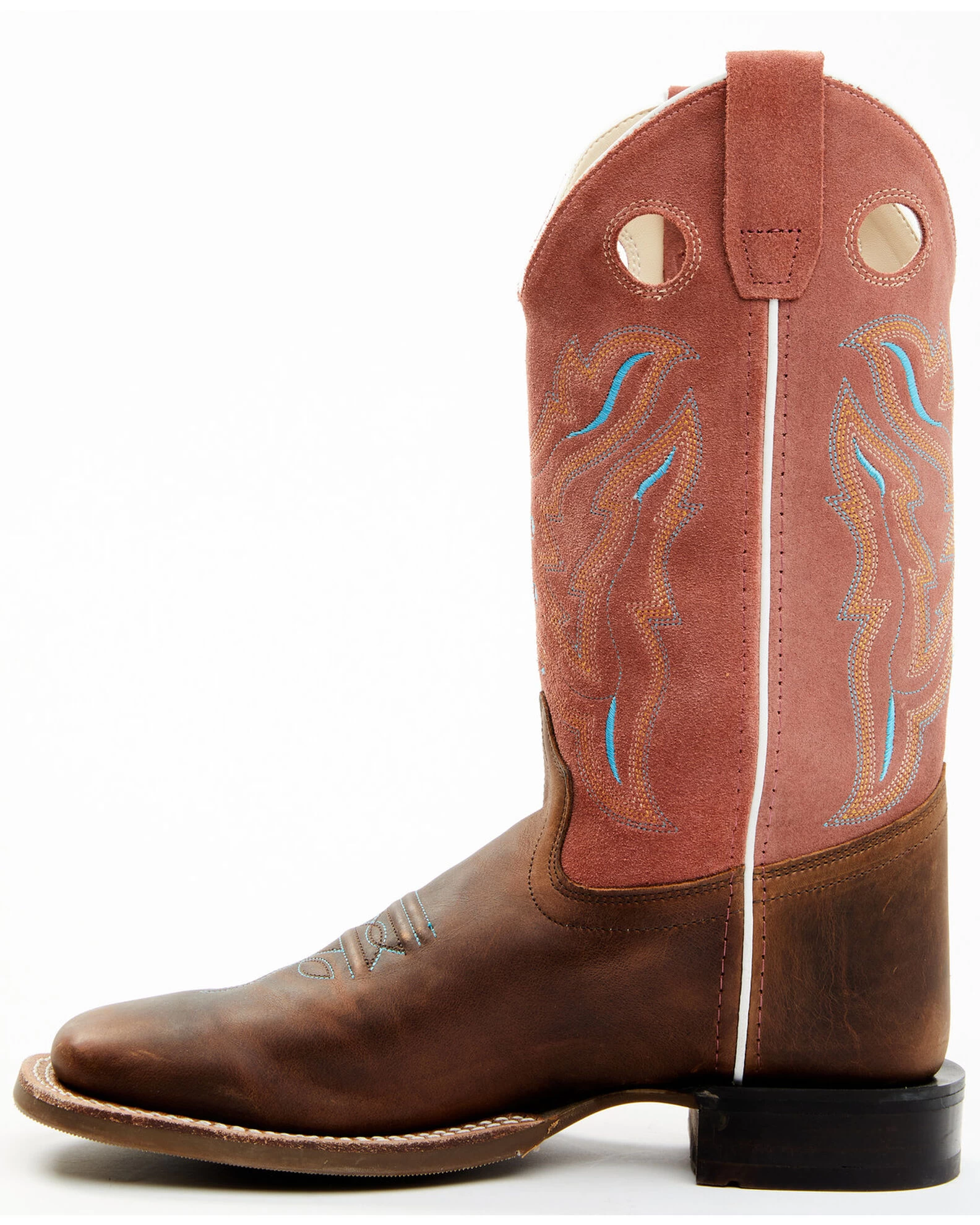 Cody James Boys' Inlay Western Boots - Broad Square Toe - Image 3