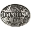 Cody James Men's Oklahoma Heritage Oval Buckle
