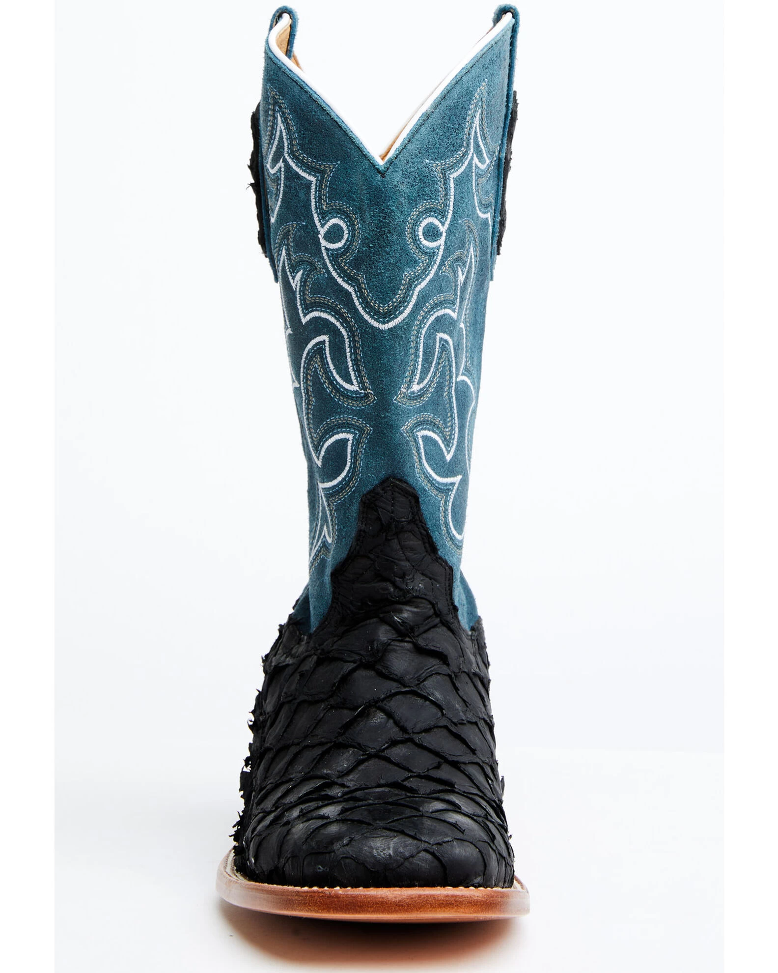 Cody James Men's Pirarucu Soul Western Exotic Boot - Broad Square Toe - Image 4