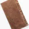 Cody James Men's Croc Praying Cowboy Checkbook Wallet