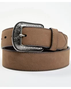 Cody James Men's Brown Casual Billet Leather Belt