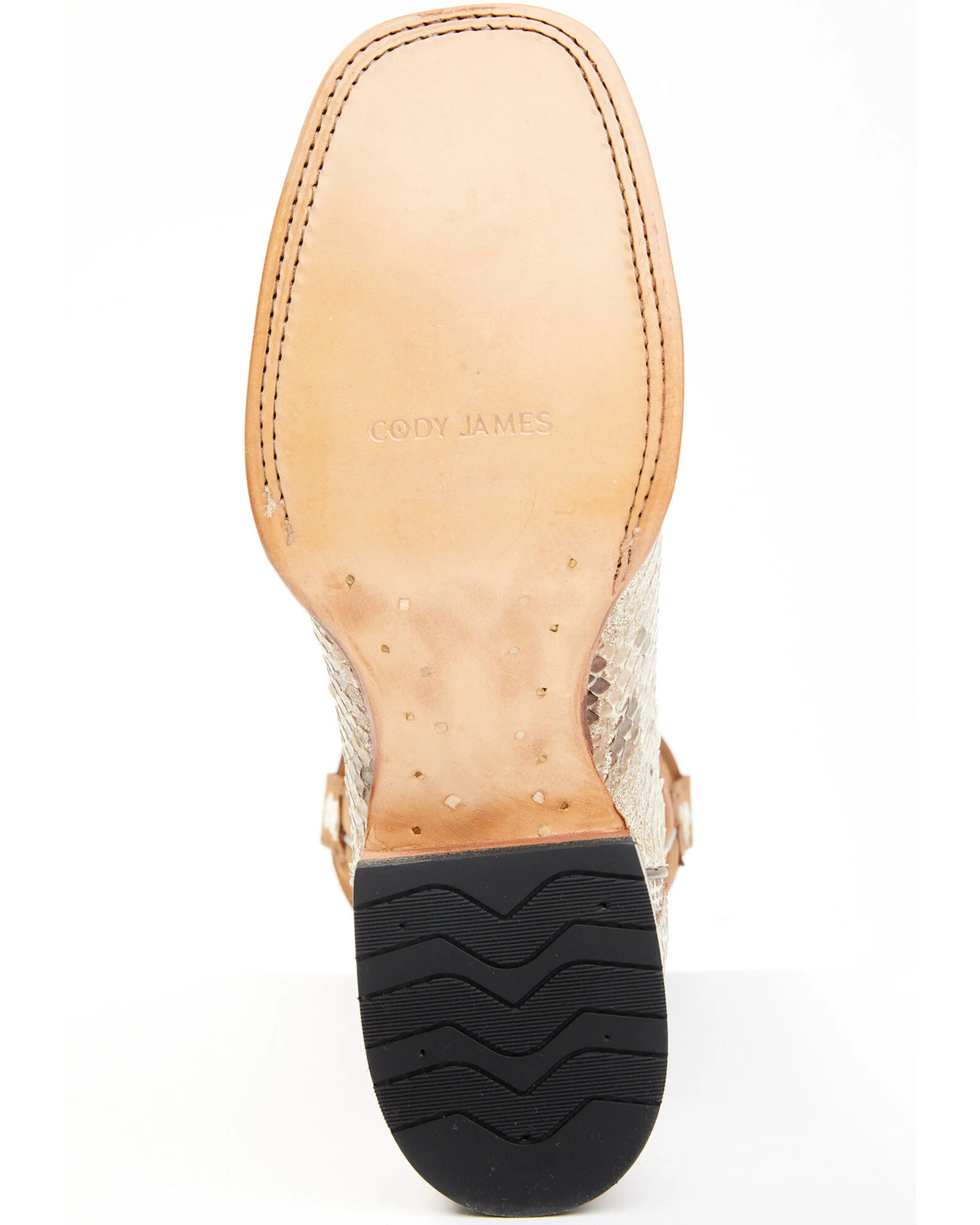 Cody James Men's Bone Python Exotic Western Boot - Broad Square Toe - Image 7